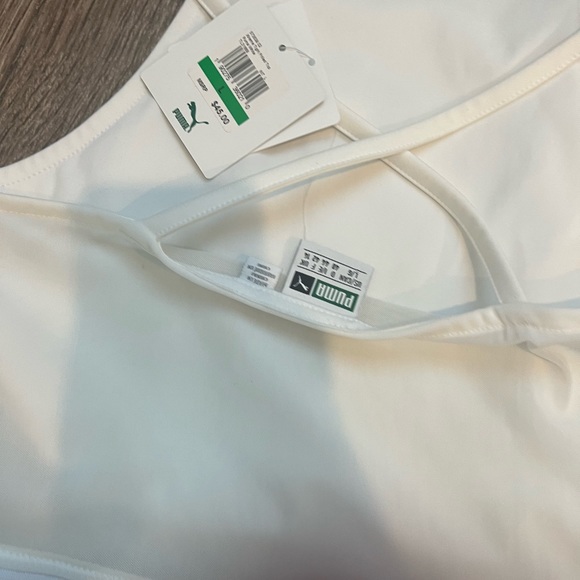 NWT White Puma Tennis top size L - Picture 9 of 14